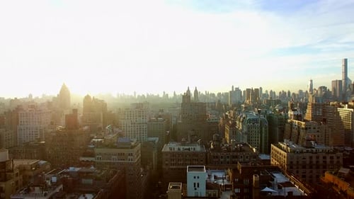 Cityscape of Urban Metropolis Skyline Buildings