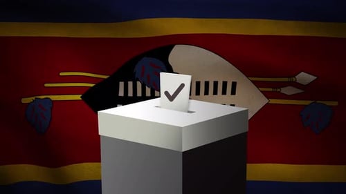 Voter dans les urnes lors des élections en Eswatini
