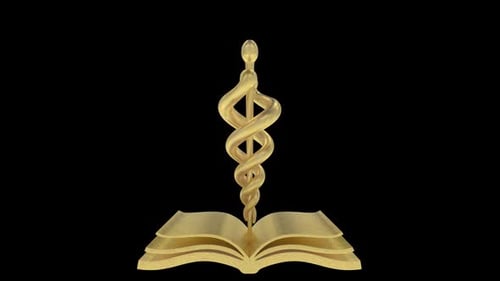 3d Medicine Health Logo Alpha Loop