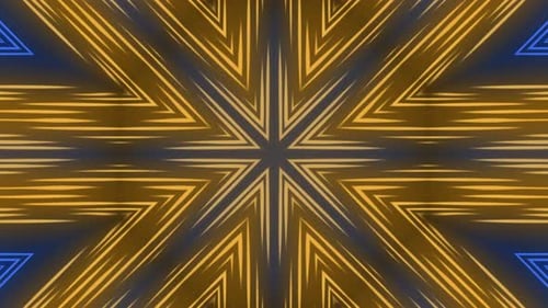 Seamless Bright Kaleidoscope Background