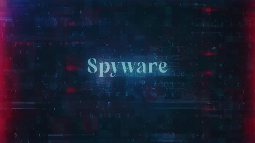 Spyware Word Related To Errors And Hacking Incidents In The Context Of Cybersecurity And Technology