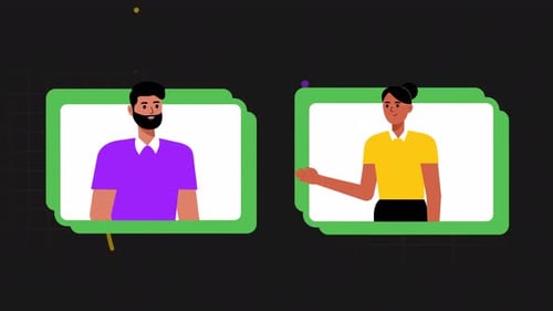 2 Character Communication On Alpha 4k