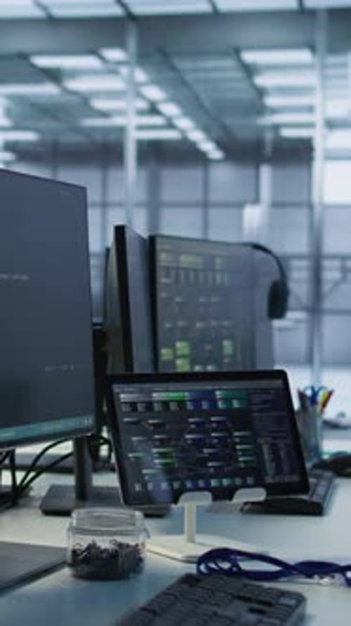 Vertical Video Data Center Facility Employing Deep Learning Technology