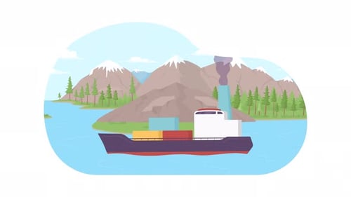 Animated Floating Boat Loader