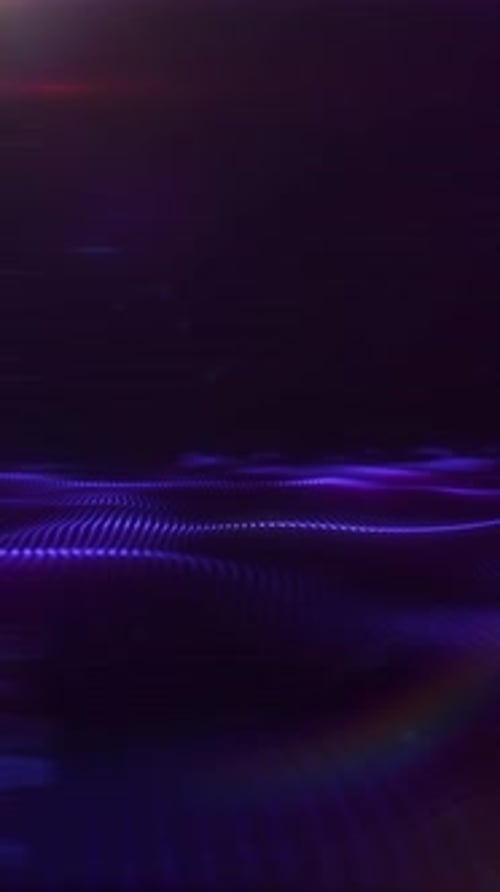 Animated Abstract Digital Wave Background Loop