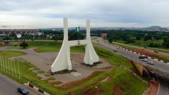 Shot Of Abuja City Gate Landmark Buildings Stock Footage Ft City shot-of-abuja-city-gate-landmark-buildings-stock-footage-ft-city