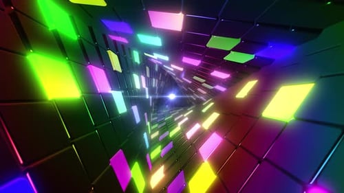 Triangle Led Tunnel