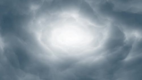 Space Nebula cloud seamless loop