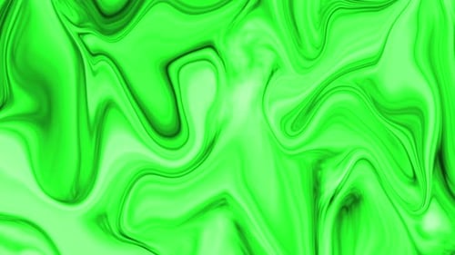 Glow green color animated mixed wave liquid background. neon abstract motion background.