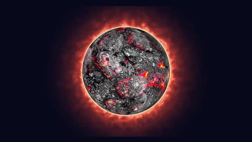 Sun planet animated