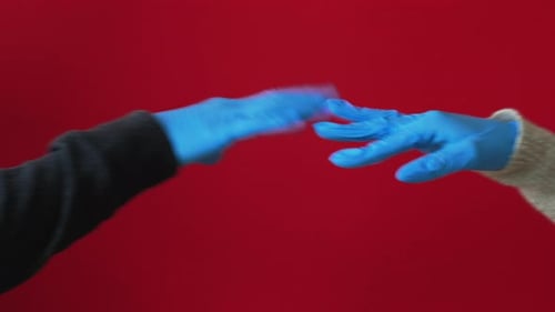 Salut alternatif Covid19 Hygiene Fist Bump