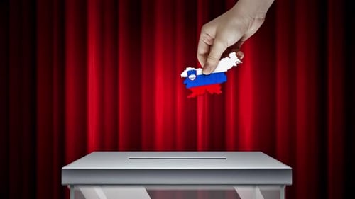 Slovenia Voting Ballot Box