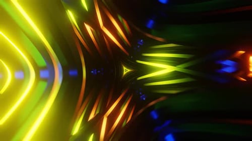 A Mesmerizing Dreamscape Comes Alive with Dreamy and Pulsating Patterns