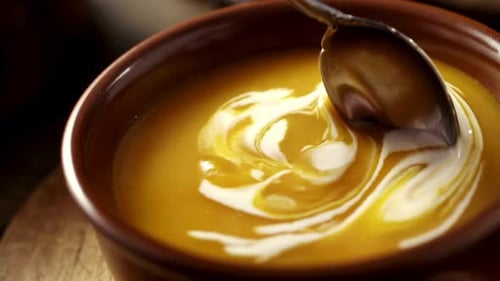 Kürbissuppe