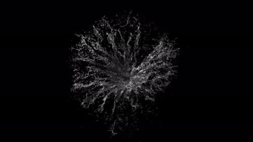 Dynamic Water Splash Reveal Transition