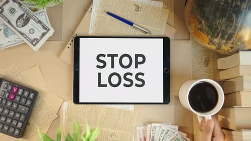 STOP LOSS DISPLAYING ON FINANCE TABLET SCREEN