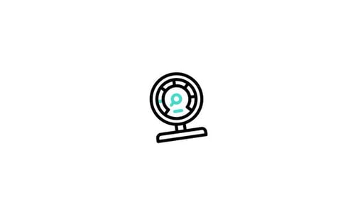 Animated Flat Line Technology Device Icons Pack