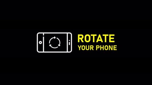 Rotate Your Phone Instruction Icon Animation