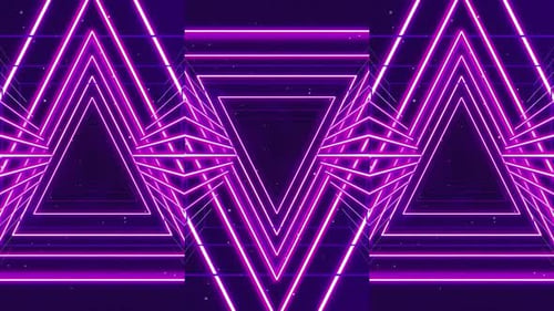 Cyberpunk Tunnel Transition Overlay