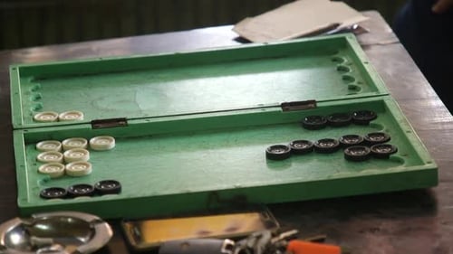 The Eastern game historical backgammon