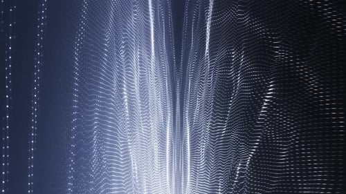 Cyber Blue Waves Loop