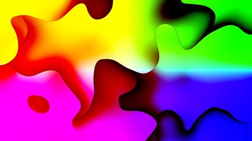 Abstract wavy flowing liquid .Moving shape layer style with texture pattern glossy motion background