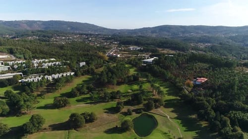 Golf Course from Above