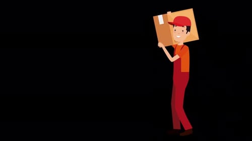 Delivery Service Alpha Channel 4K