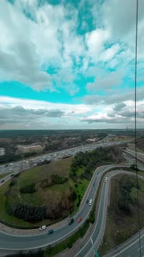 Cloud and Traffic Timelapse