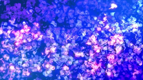 Dynamic Abstract Liquid Flowing Shapes Background Animation