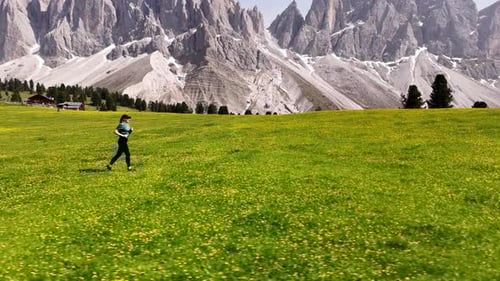 Enjoying Graceful Running in the Beautiful Dolomites A Celebration of Nature and Fitness