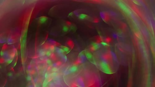 Colorful Light Leaks and Flares with Optical Prism