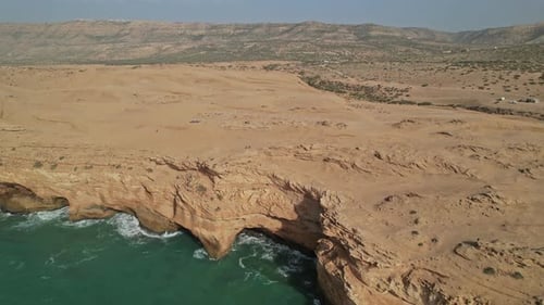 Morocco stunning coastal and desert views from the air