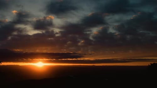 Brillanter Filmmusik Sonnenaufgang-Zeitraffer