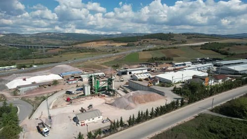 Aerial Sand Plant
