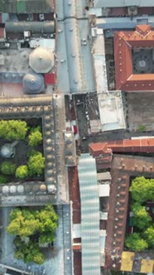 Aerial Historic Bursa City