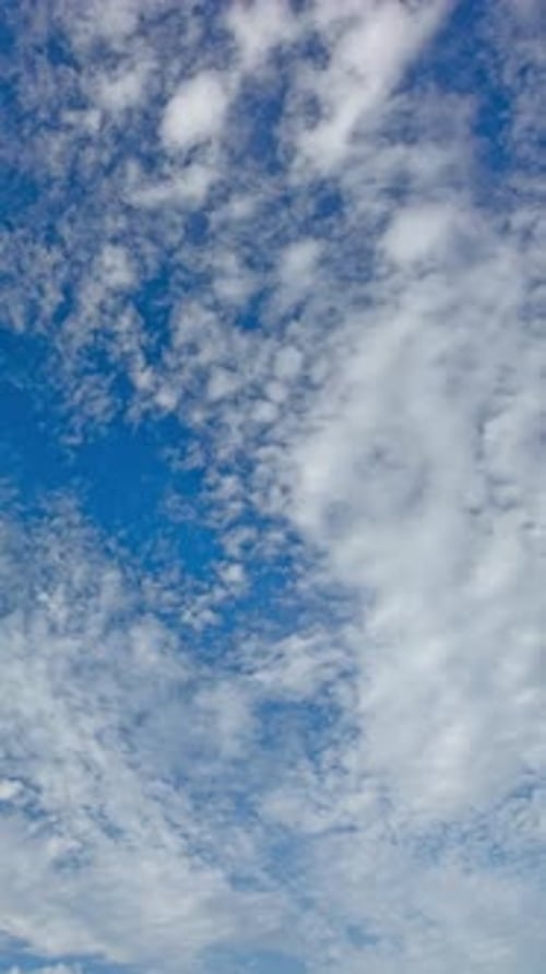 Clouds Vertical 4k