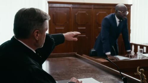 Judge Dismissing African American Lawyer, Losing Temper During Trial in Court