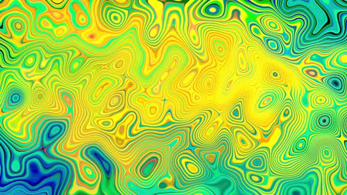 Liquid colorful twisted abstract background