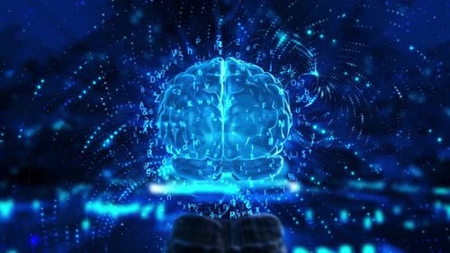 4K Ai Three Dimensional Meta Cosmic Brain Information Flow Background