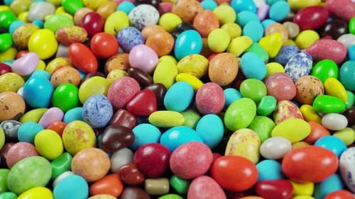 Colorful Pile of Candy Confections