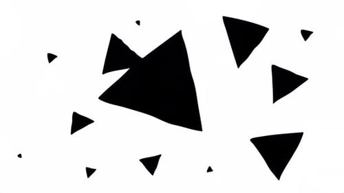 Hand-Drawn Sketchy Triangle Reveal Animation