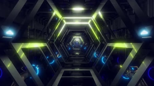 Technology Tunnel 4k