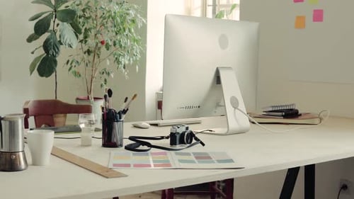 Modern Office Interior Ambiance