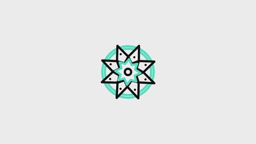Mandala Animated Icon V5