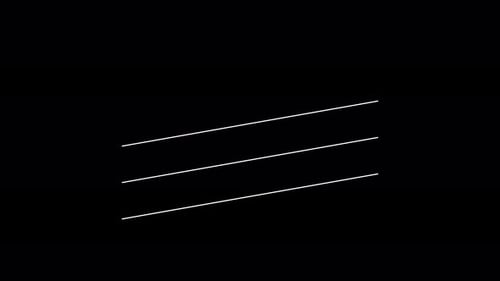 Collection Aspect : animation inclinée du tiers inférieur de couleur blanche avec de fines lignes émergeant du centime