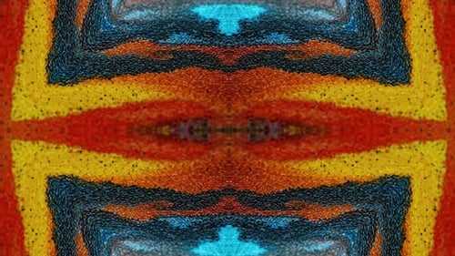 Vibrant Abstract Fluid Textured Kaleidoscopic Motion Background