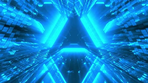 Futuristic Infinite Waves Background