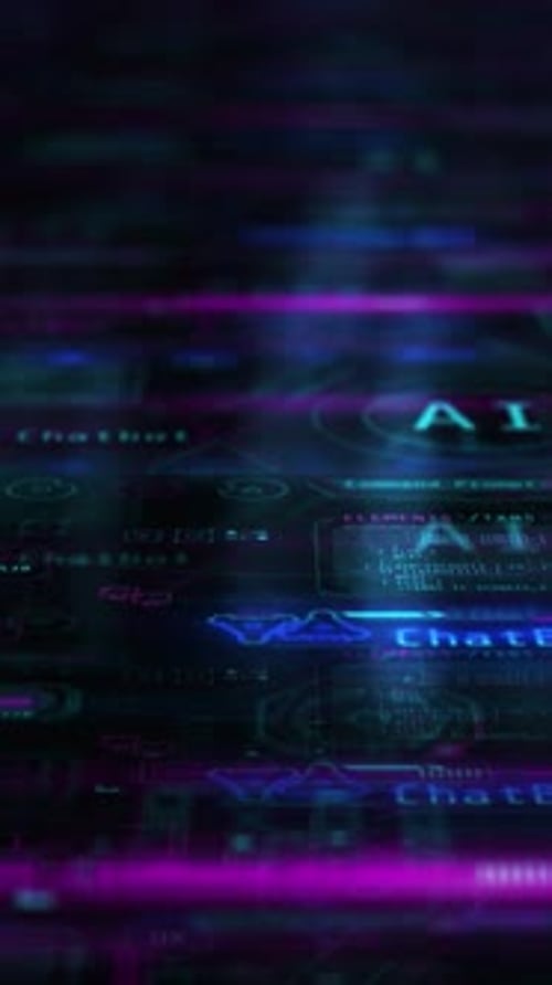 An Array of Animations with Artificial Intelligence Code