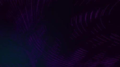 Dynamic Abstract Purple Particle Trails Background
